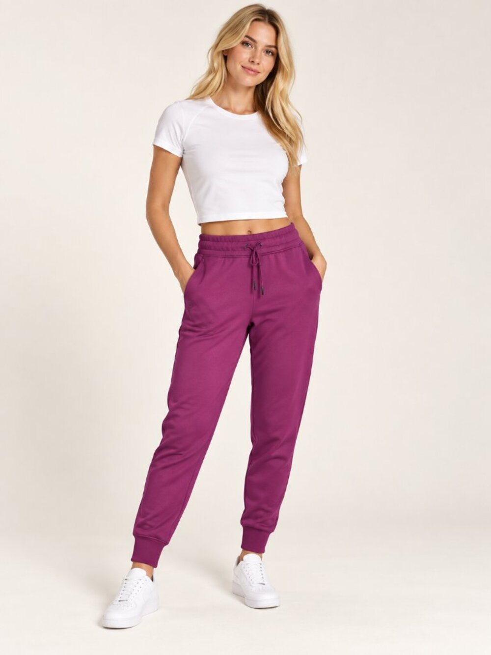 NWT Endeavor Train Mid-Rise Jogger Wild Orchid S Cooling Performance Workout